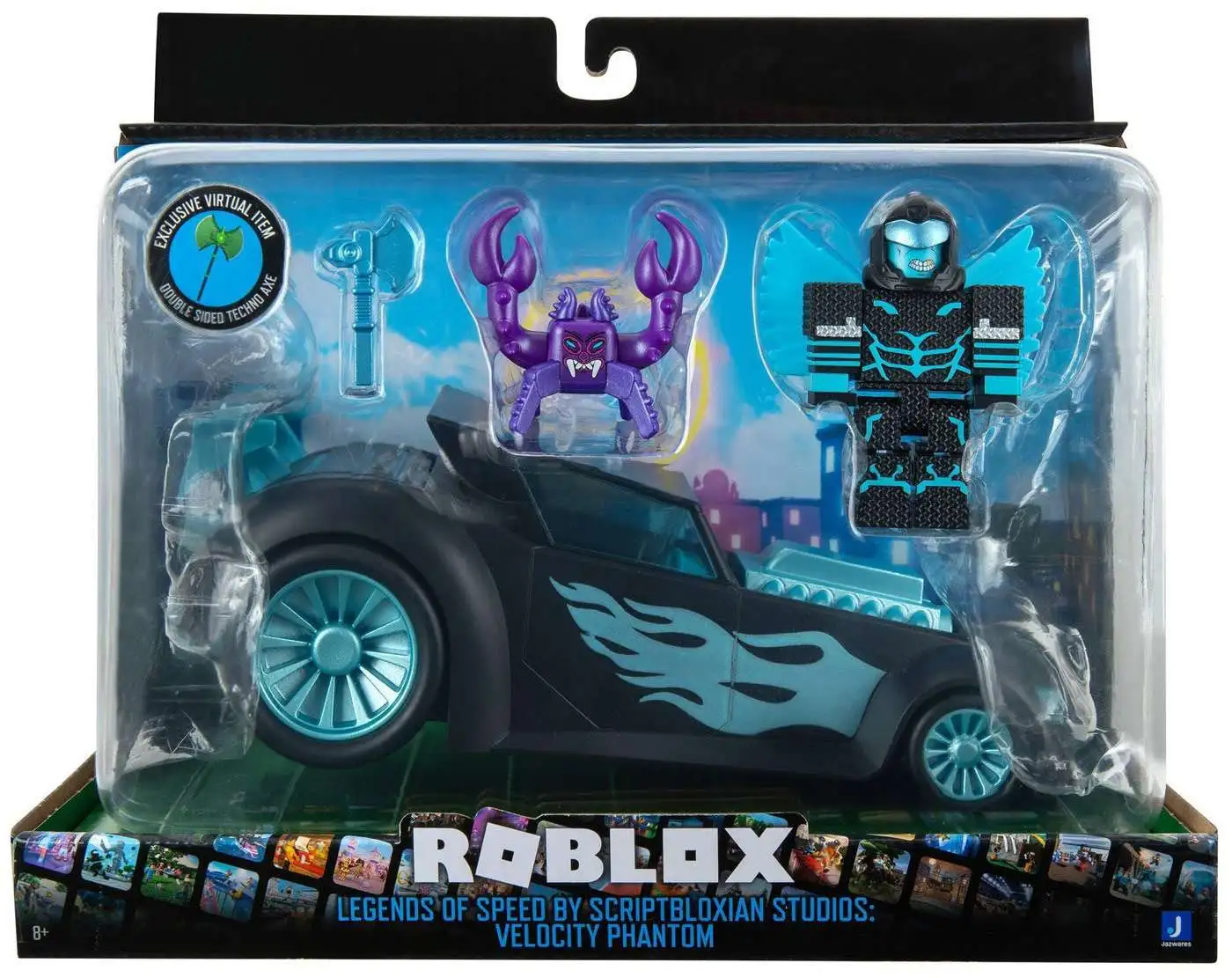  Roblox Celebrity Collection - Sharkbite: Duck Boat Vehicle  [Includes Exclusive Virtual Item] : Toys & Games