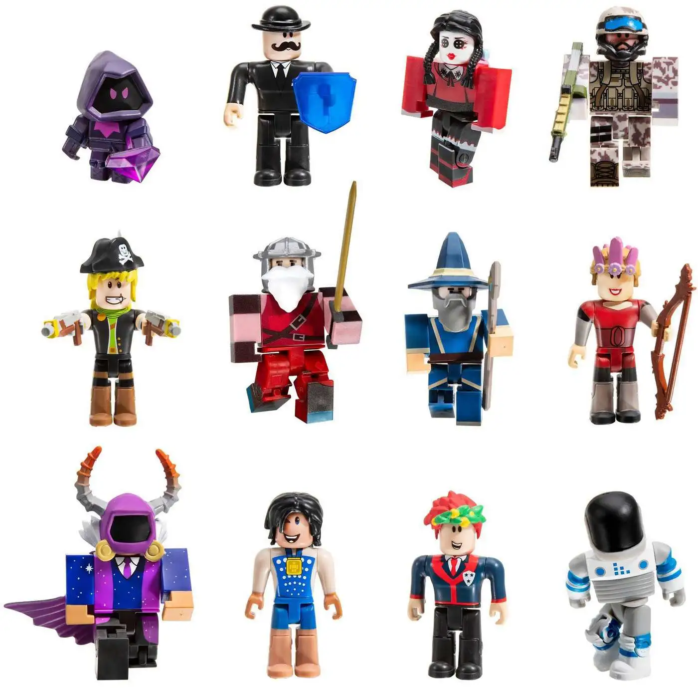 Roblox Series 7 Roblox Classics Exclusive 3 Action Figure 12-Pack ...