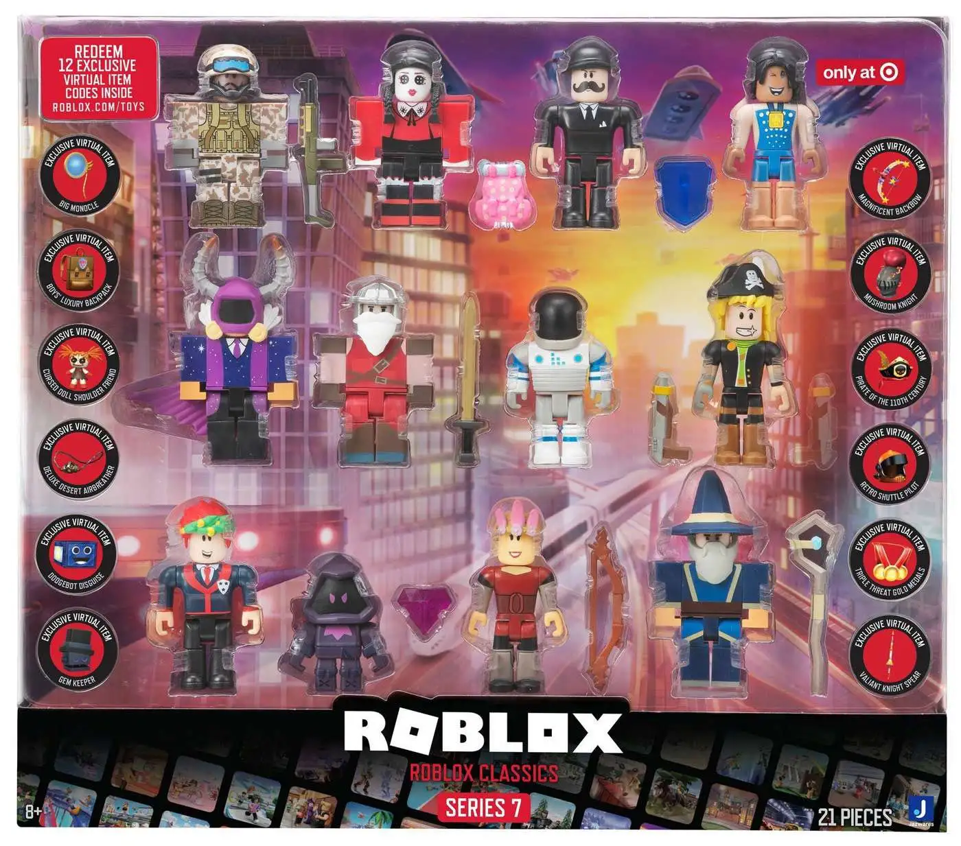 Roblox Celebrity - Series 4 - 12 Figures - 12 Exclusive Virtual Items!