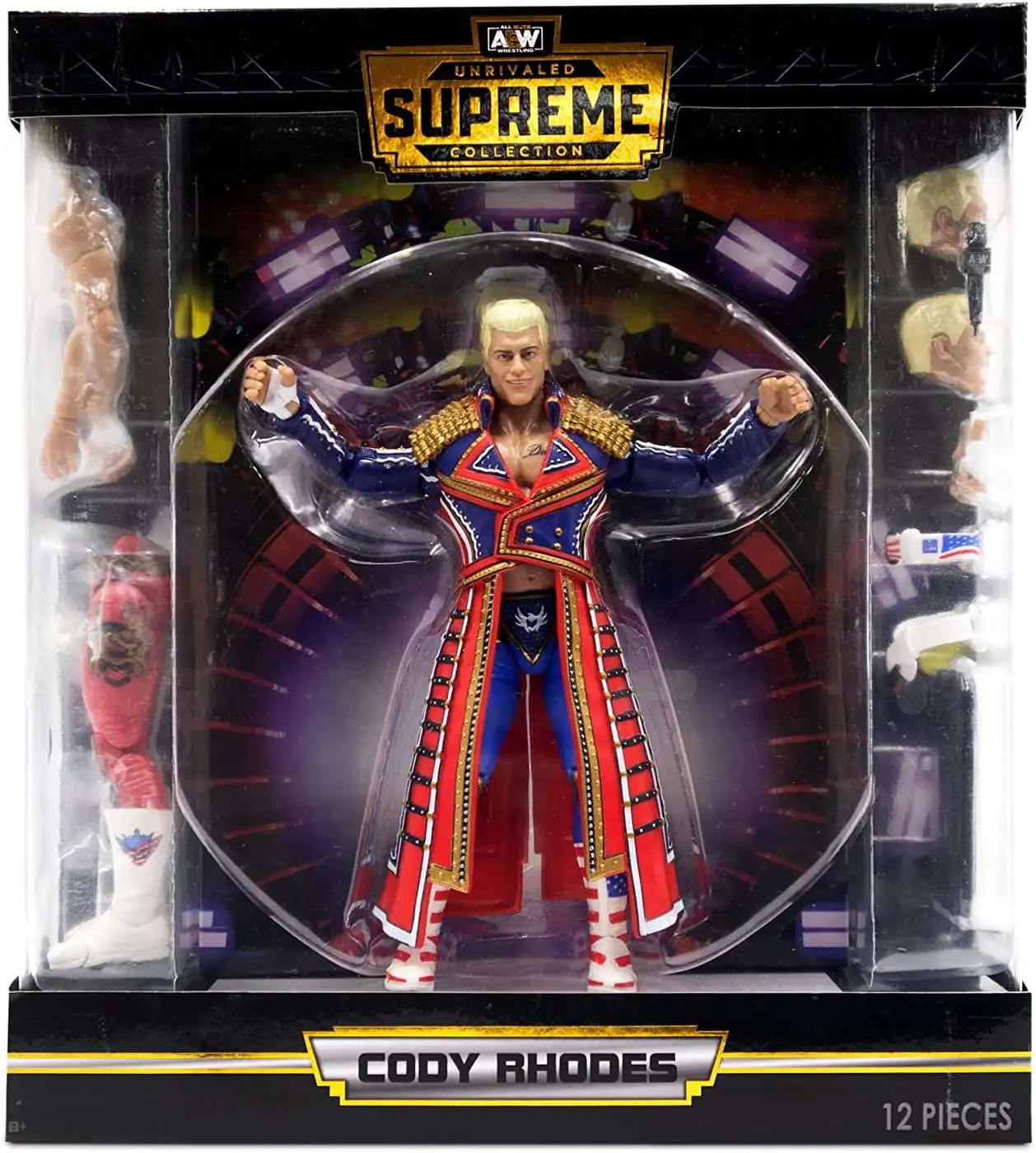 AEW All Elite Wrestling Unrivaled Supreme Collection Cody Rhodes Action Figure