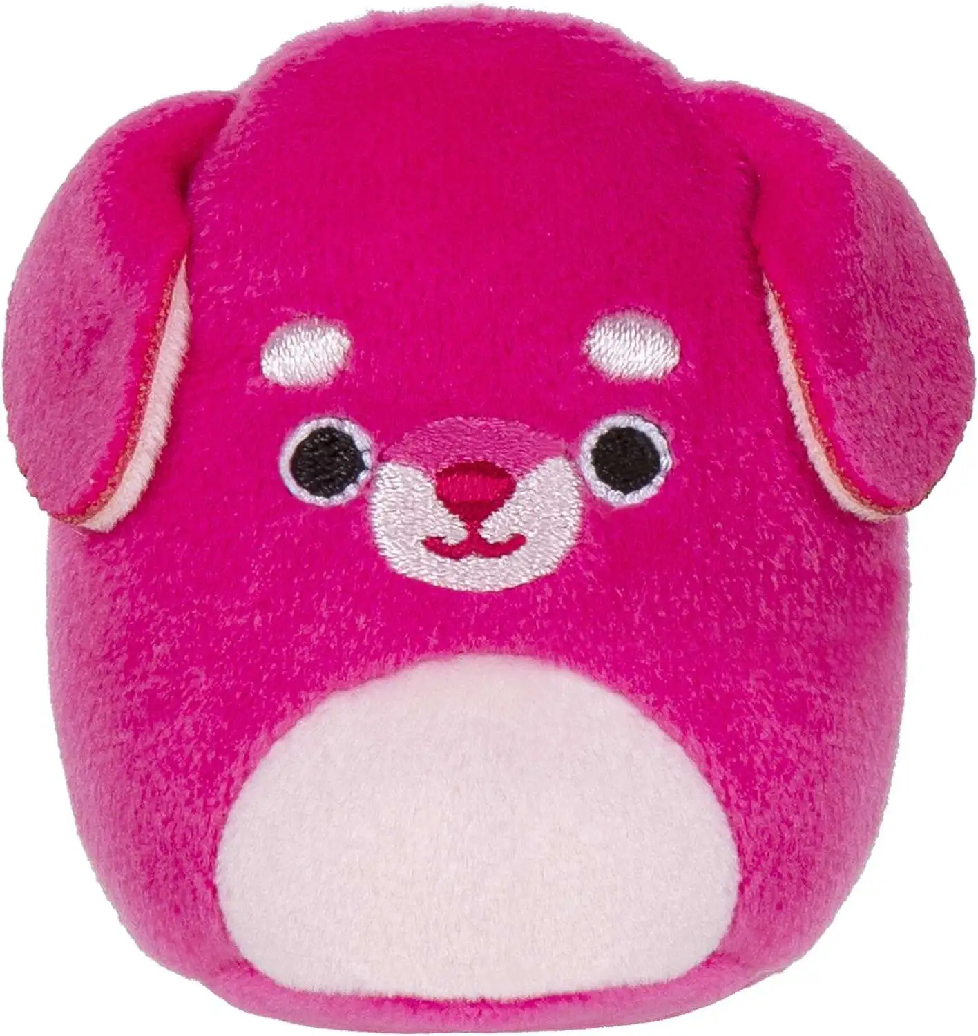 Squishmallows Squishville! Perfectly Pink Squad Catrine the Dog 2-Inch Mini Plush