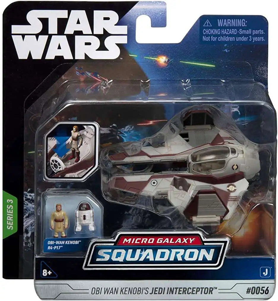 Star Wars Micro Galaxy Squadron Obi-Wans Jedi Interceptor Vehicle