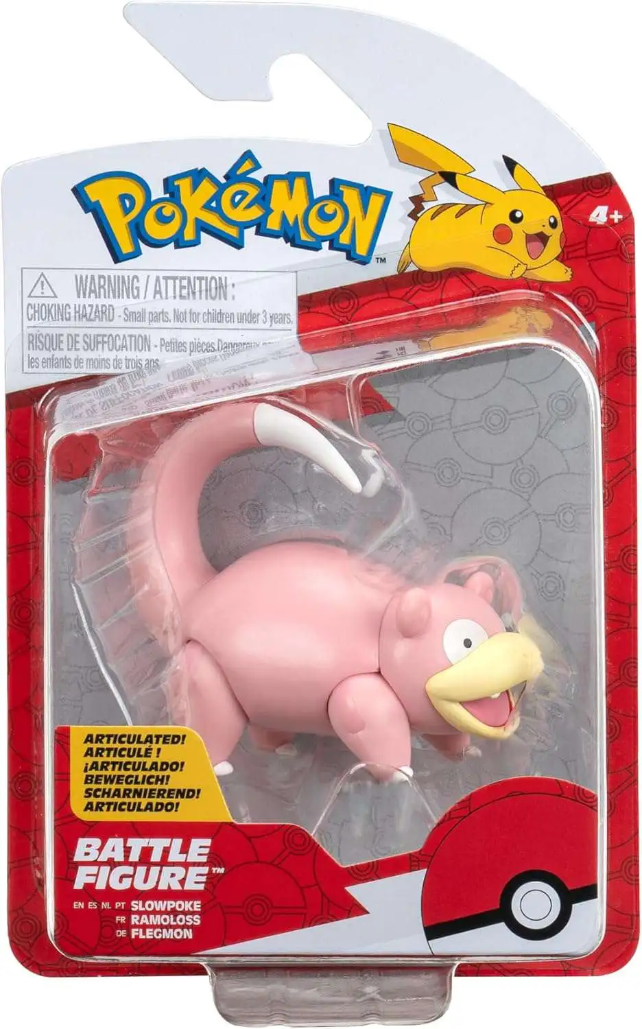 Pokemon Battle Figure Slowpoke 3-Inch Mini Figure