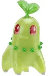 Pokemon Chikorita 2-Inch Mini PVC Figure [Pearlized Color Version Loose]