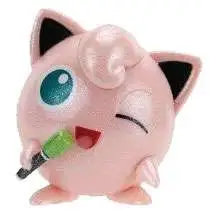 Pokemon Jigglypuff with Microphone 2-Inch Mini PVC Figure [Pearlized Color Version Loose]