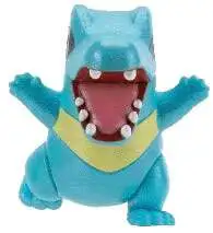 Pokemon Totodile 2-Inch Mini PVC Figure [Pearlized Color Version Loose]