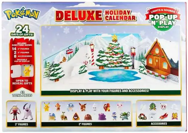 2023 Pokemon Deluxe Advent Calendar: Featuring Holiday Pikachu
