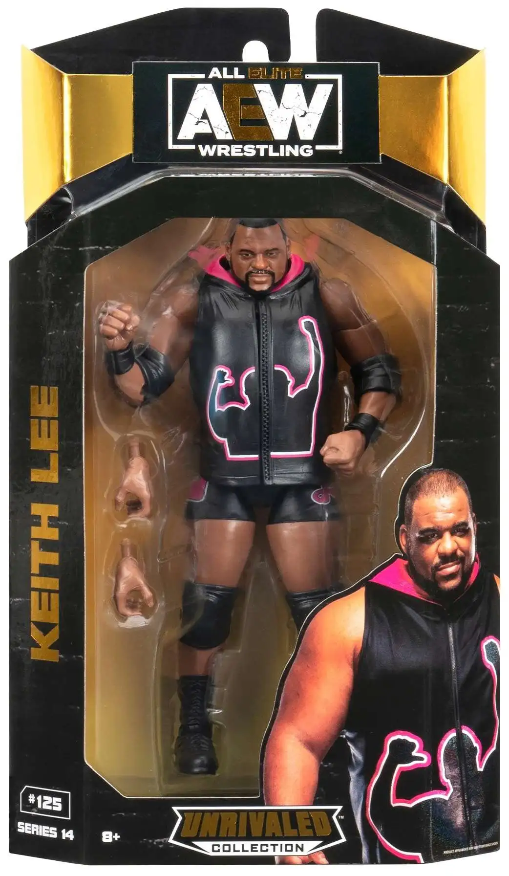 AEW All Elite Wrestling Unrivaled Collection Series 14 Keith Lee Action Figure