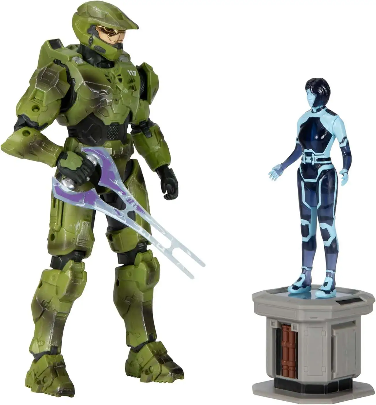  HALO Infinite World of Halo 4'' Figures Series 1 2 3 4  Collection (Choose Figure) (Master Chief (Halo 5)) : Toys & Games