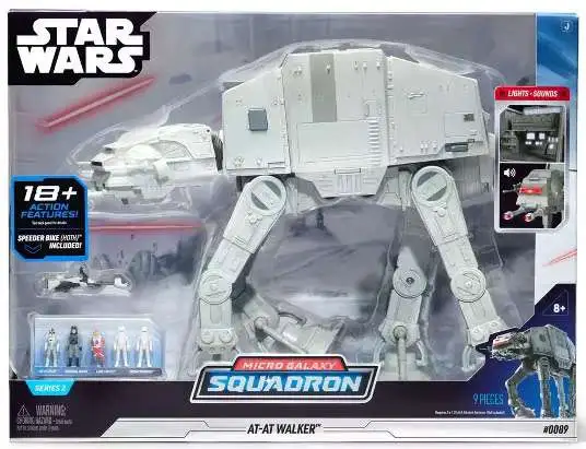 Star Wars Micro Galaxy Squadron AT-AT Walker Vehicle