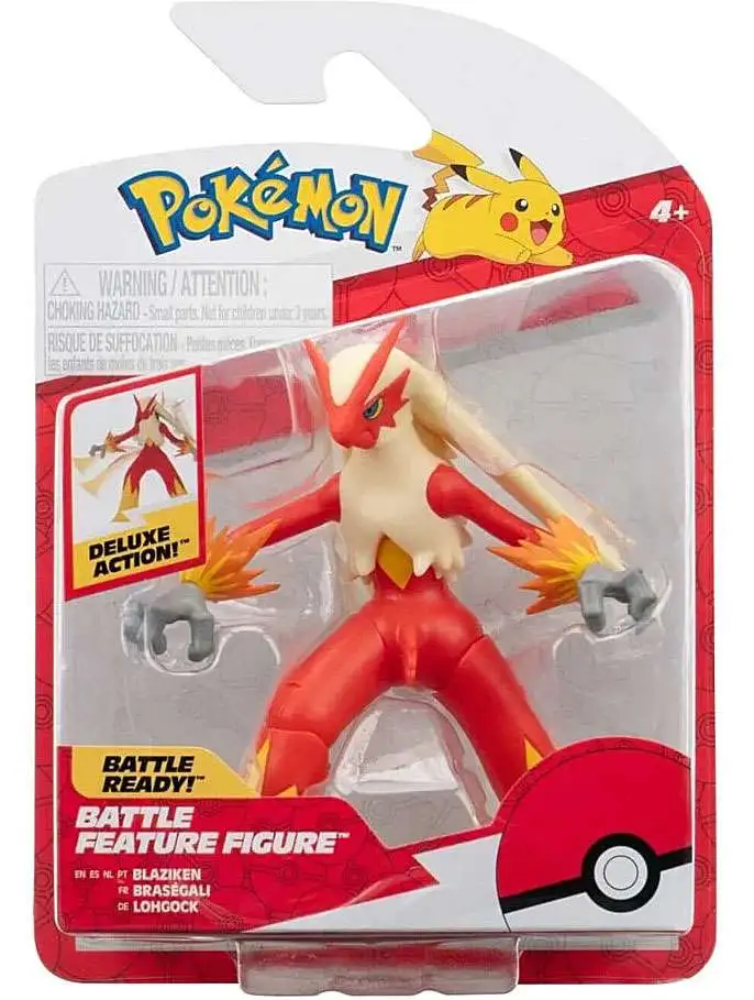 Pokemon Battle Feature Blaziken Action Figure