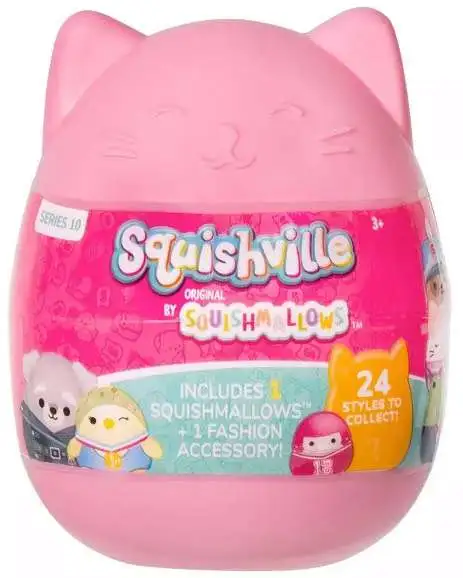 Squishmallows Squishville! Series 10 Mini Plush Mystery Pack