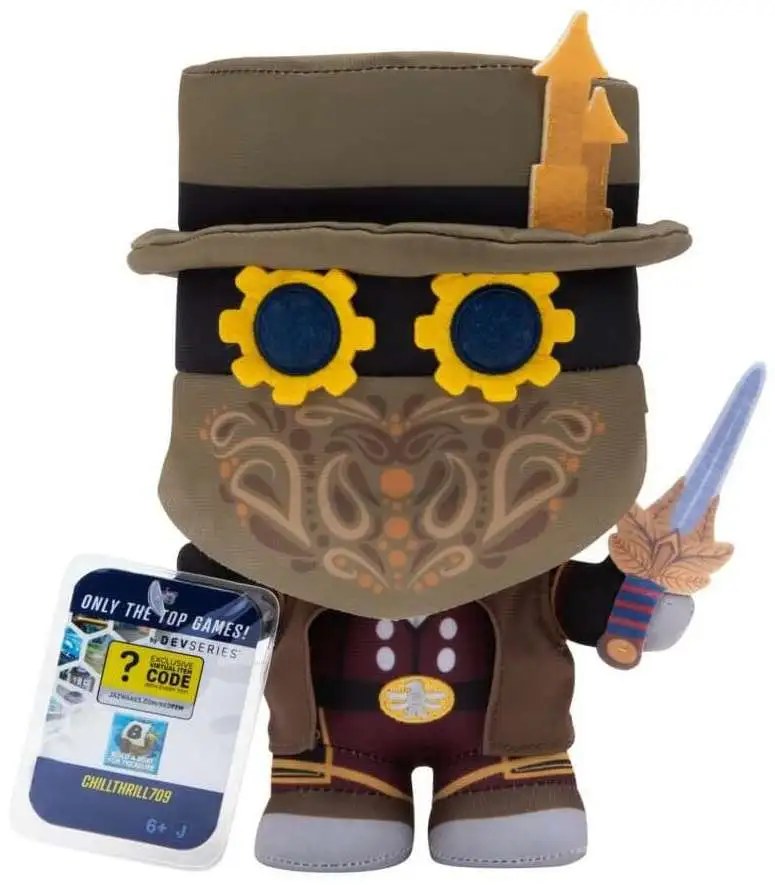 Roblox DevSeries Build a Boat for Treasure Chillthrill709 8.5-Inch Plush