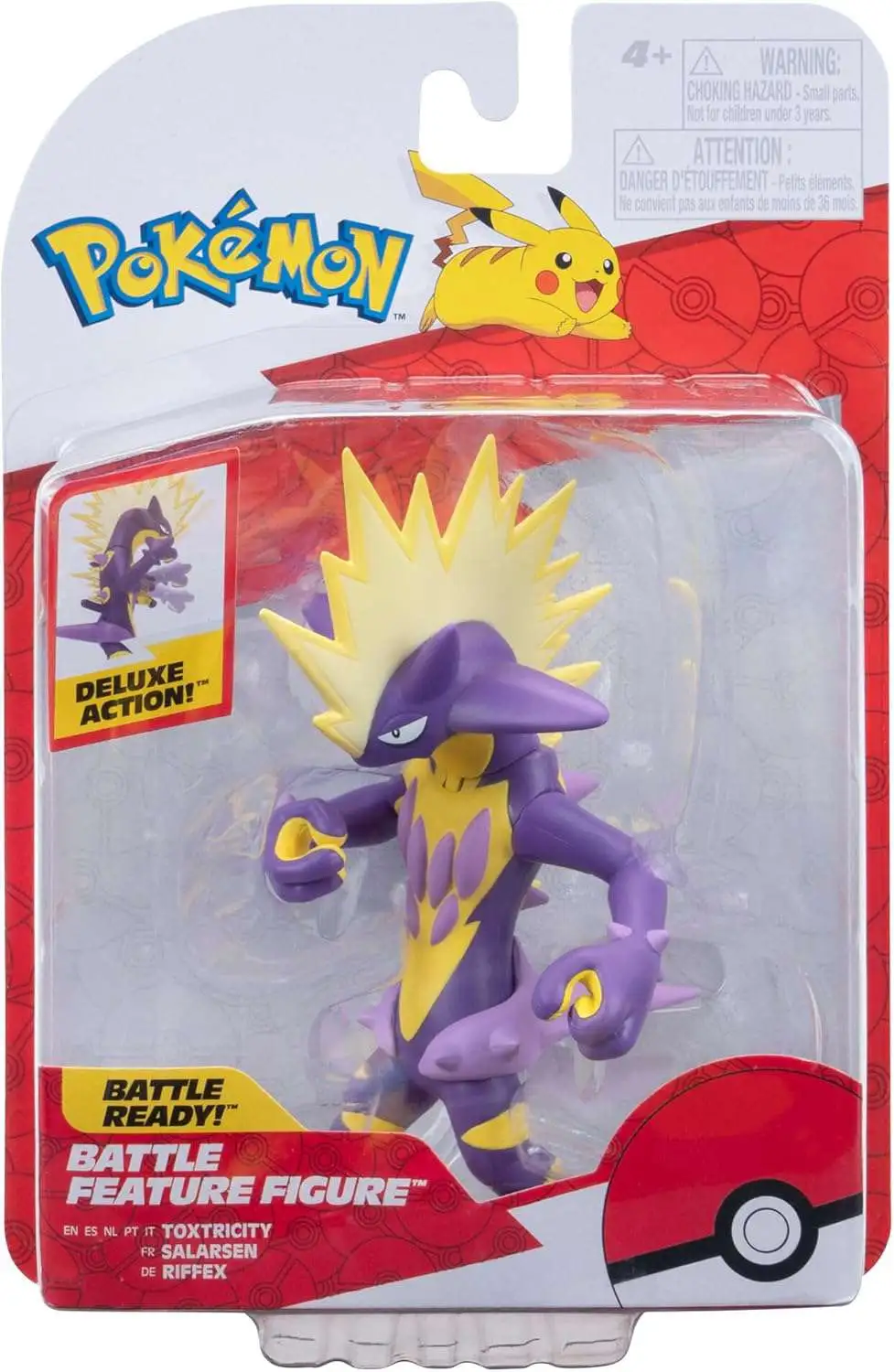 Pokemon Battle Feature Toxtricity Action Figure
