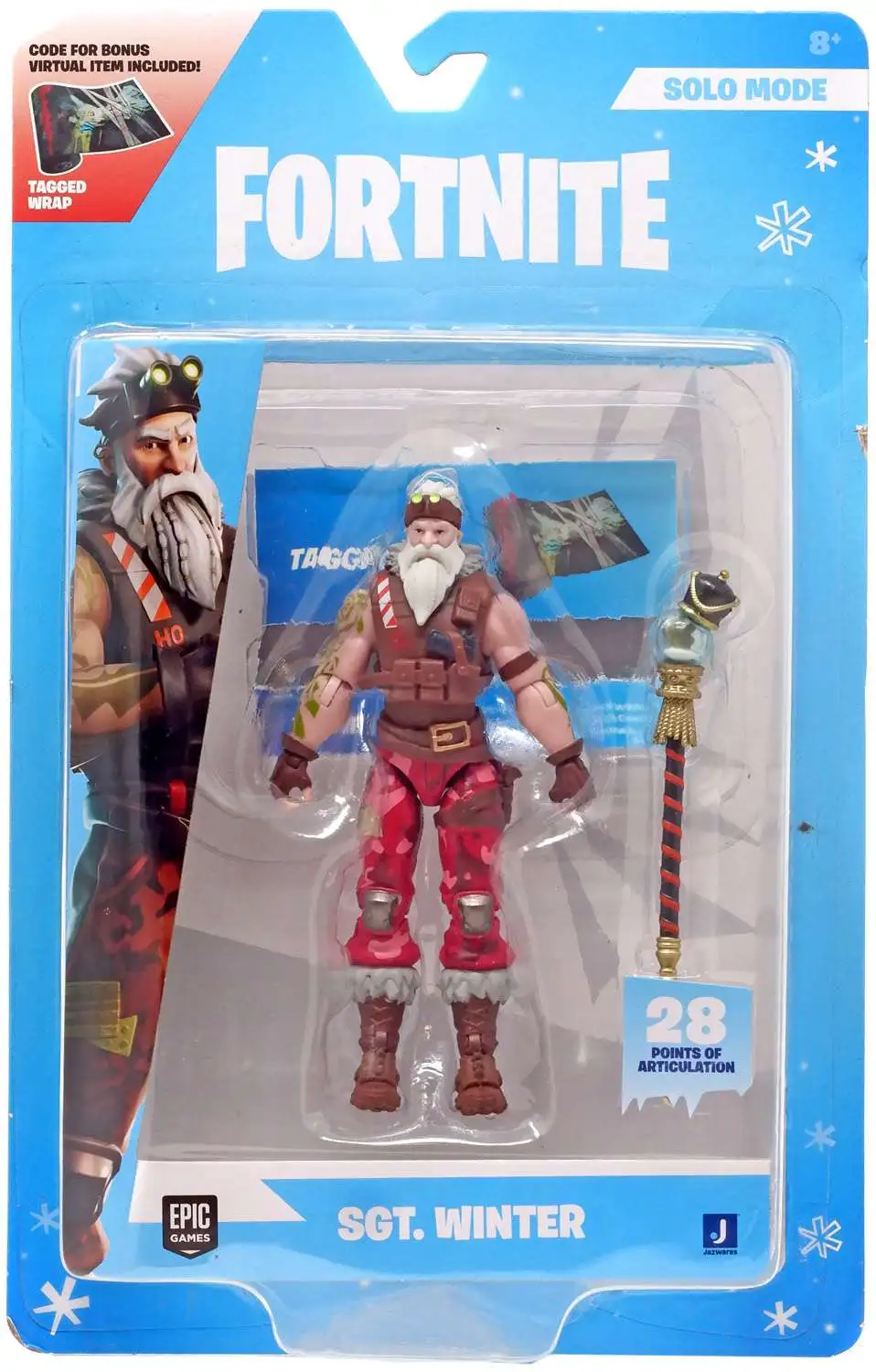 Fortnite Solo Mode Sgt. Winter Action Figure