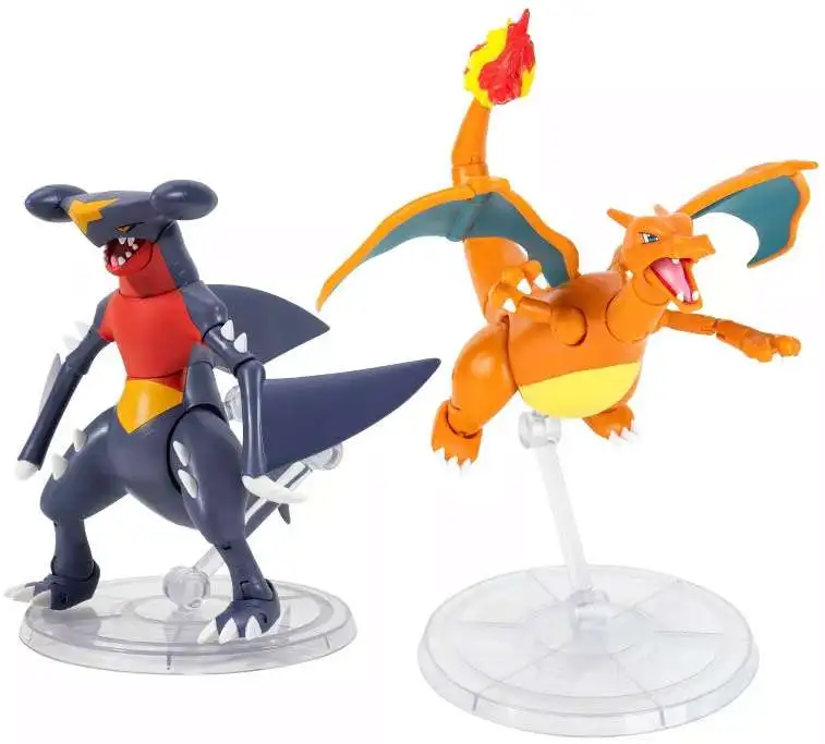 Pokemon Select Series Trainer Team Series Charizard Garchomp Exclusive ...