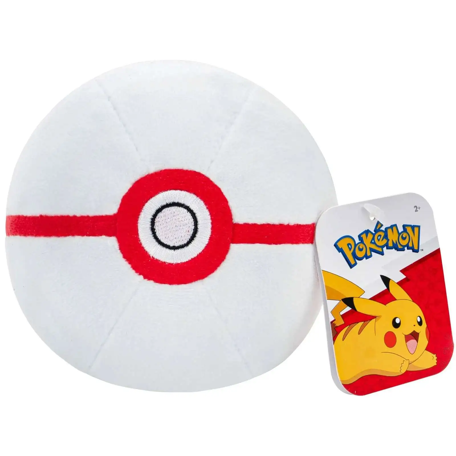 Pokemon Pokeball Premier Ball 5-Inch Plush