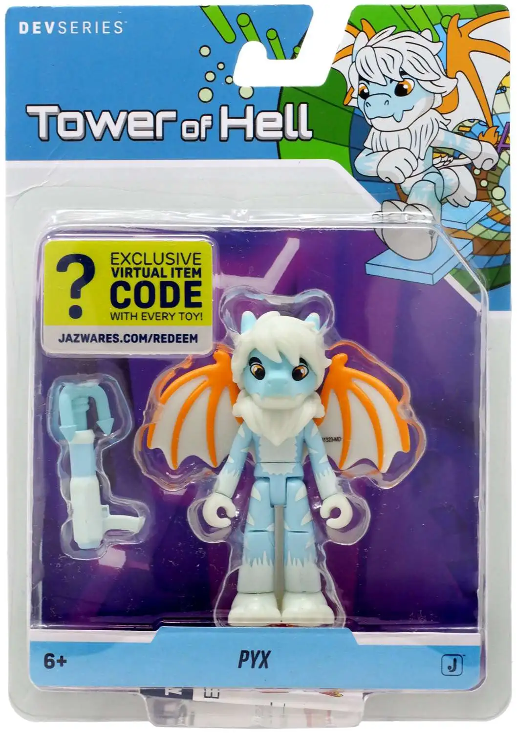 Roblox DevSeries Tower of Hell Pyx 3 Action Figure Jazwares - ToyWiz