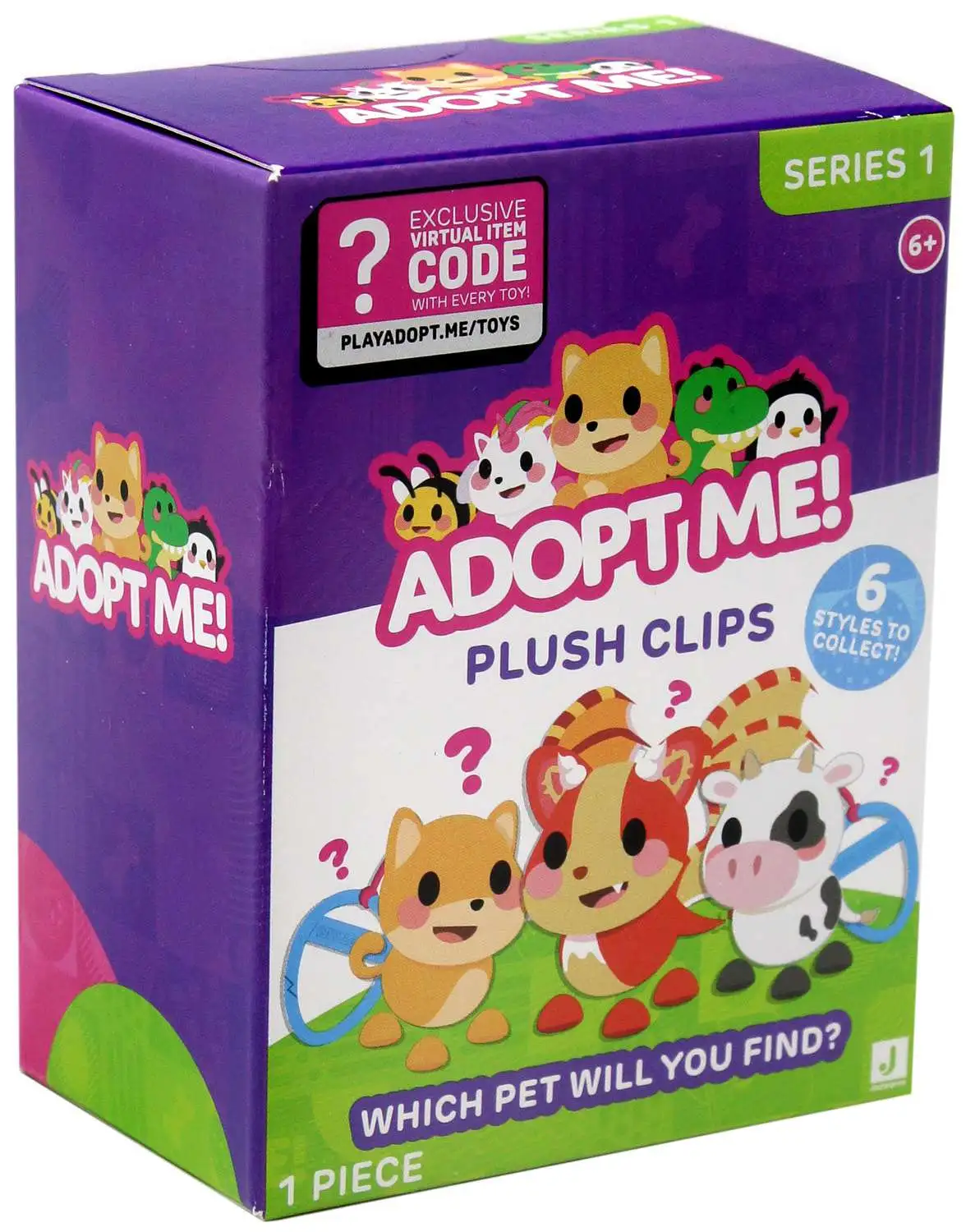 Adopt Me! Plush Clips Mystery Pack