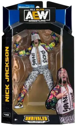 AEW All Elite Wrestling Unrivaled Collection Nick Jackson Action Figure