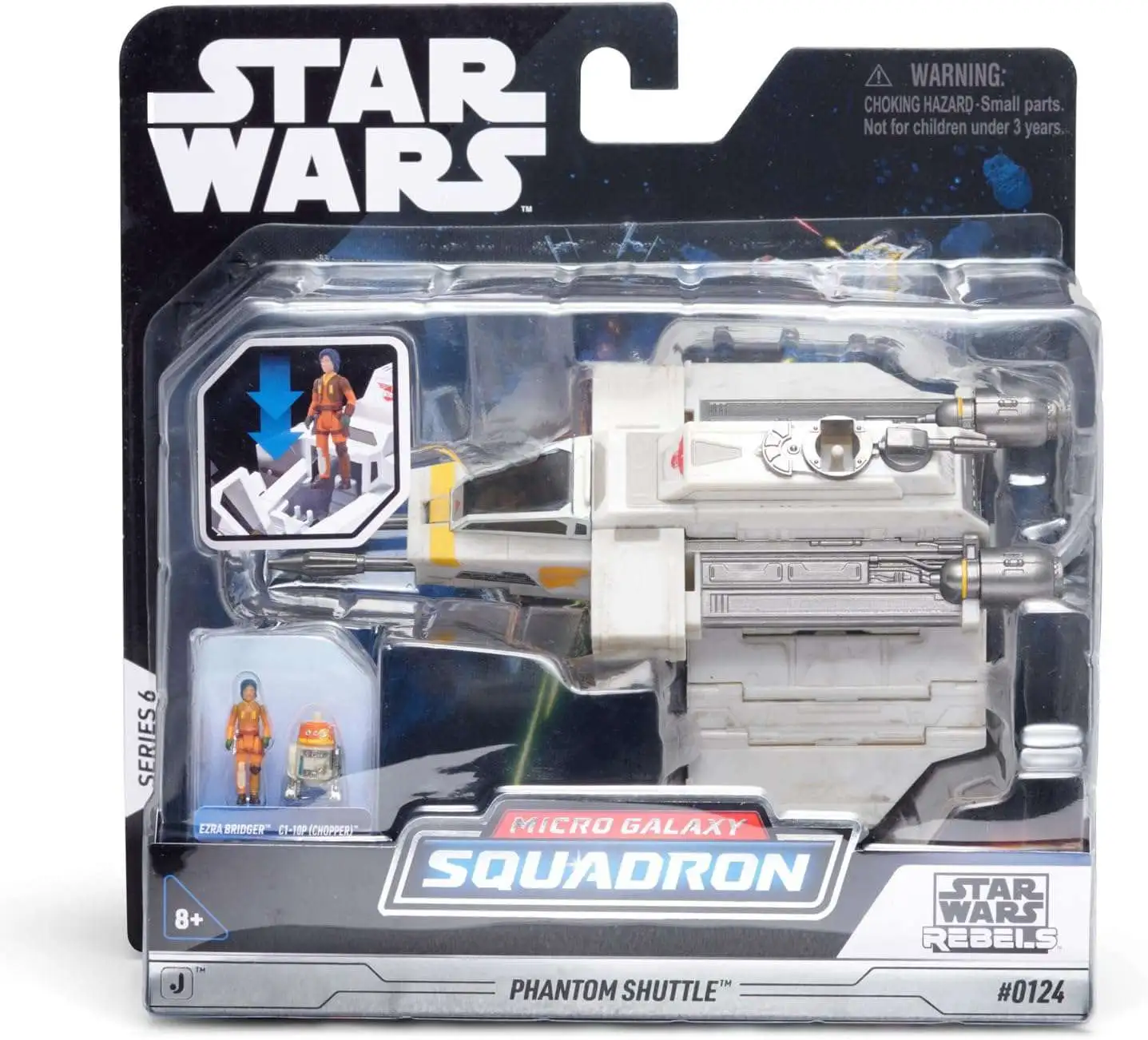 Star Wars Micro Galaxy Squadron Series 6 Phantom Shuttle