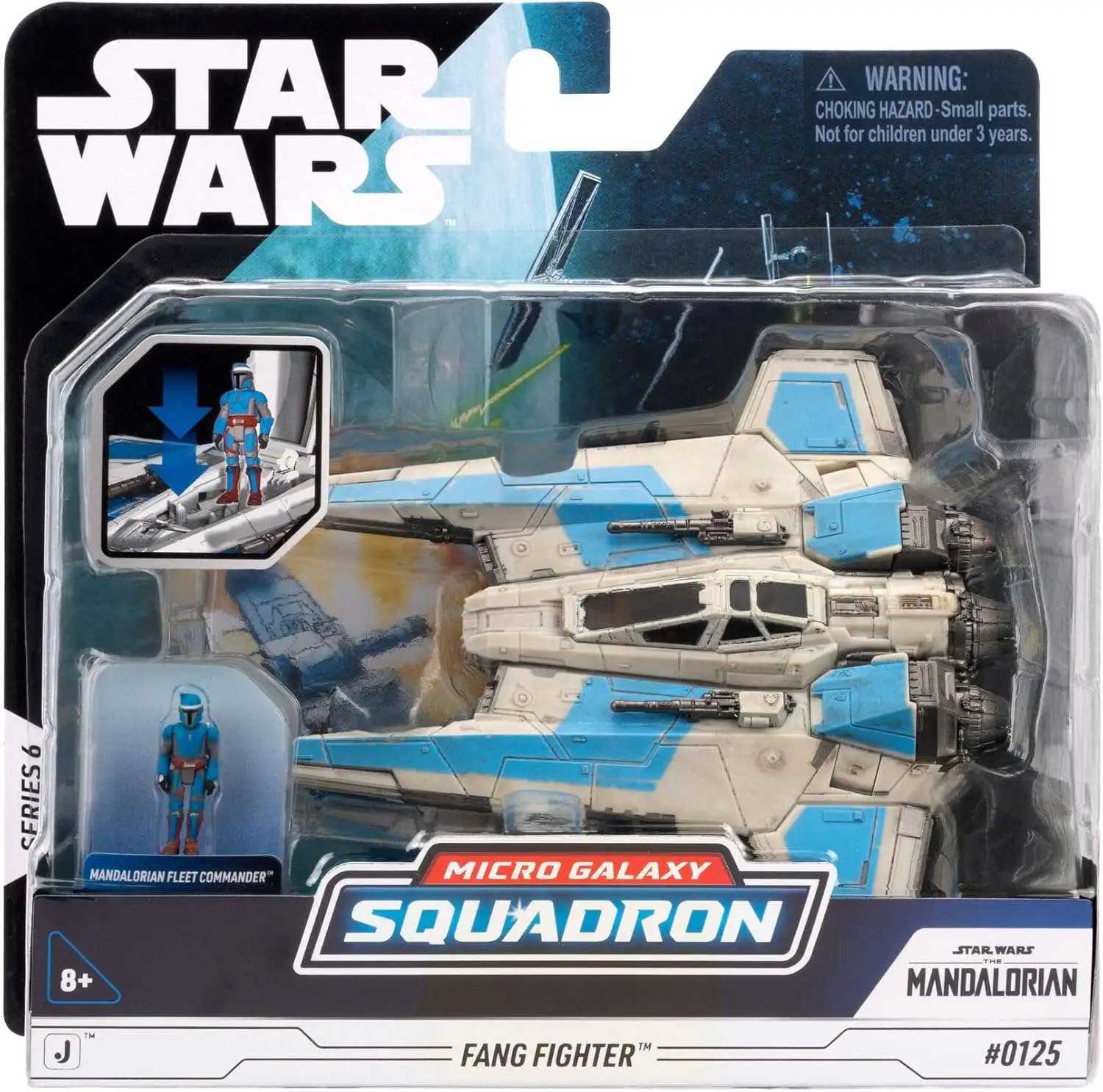 Star Wars Micro Galaxy Squadron The Mandalorian Fang Fighter
