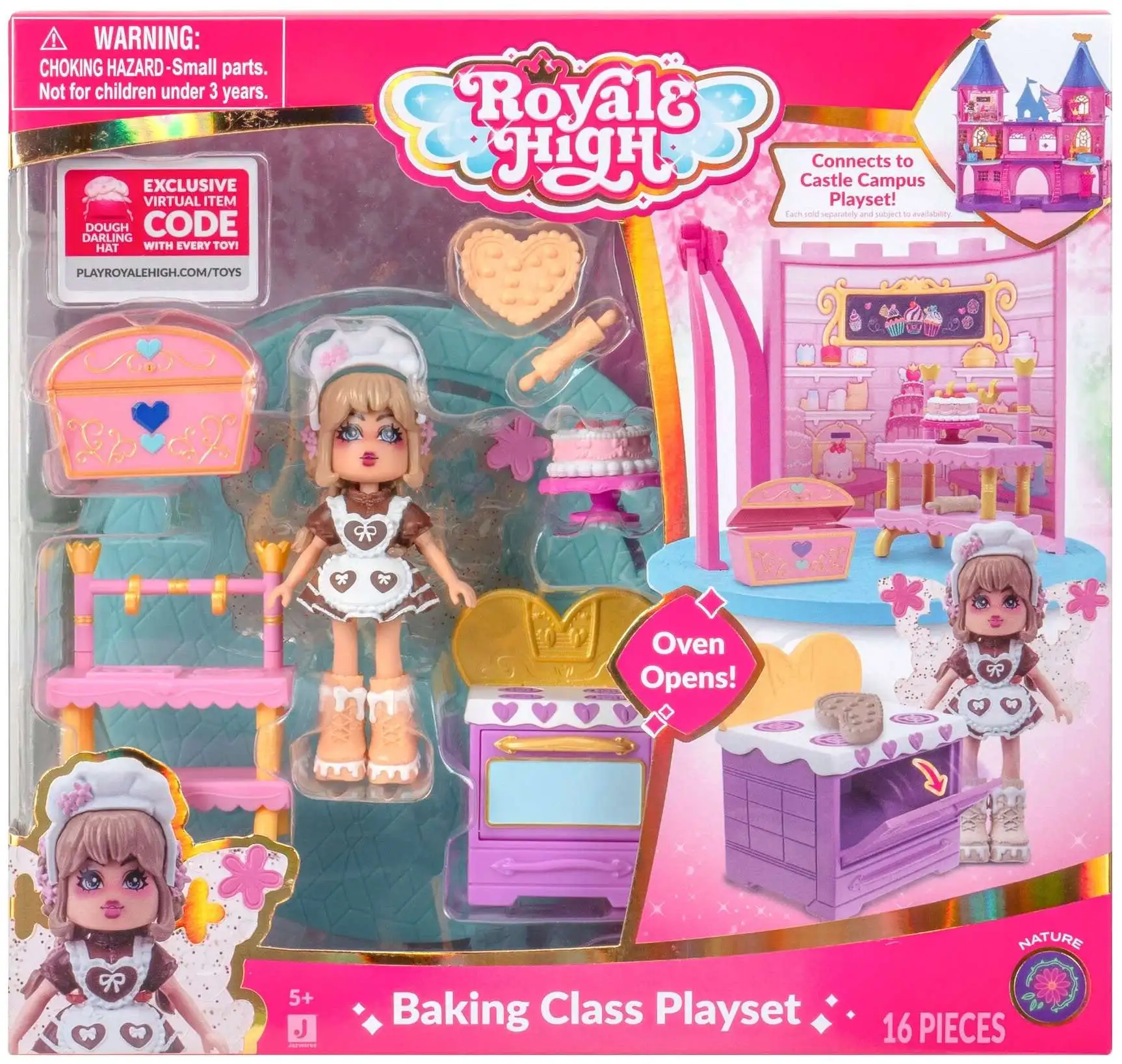 Royale High Baking Class 3-Inch Playset [Virtual Item Code]