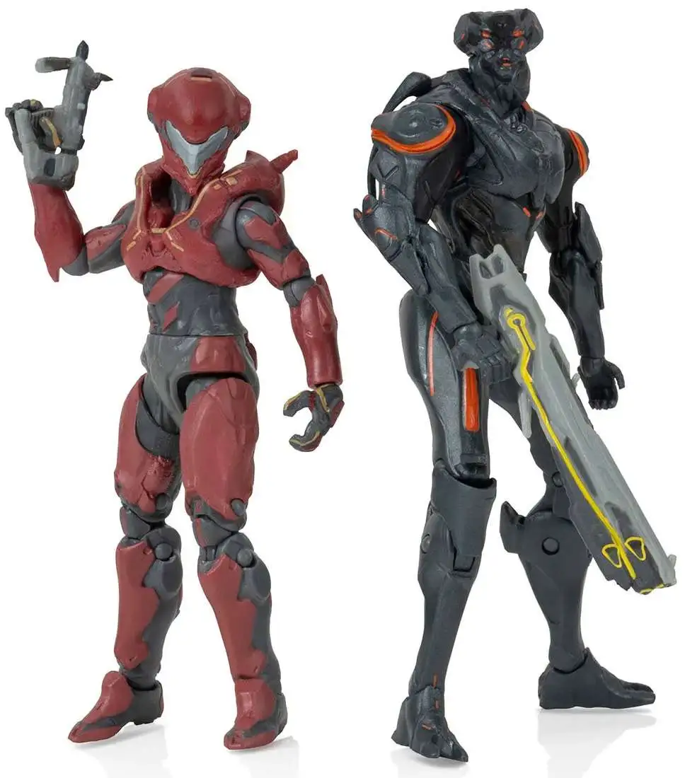 Halo Spartan Vale vs. Promethean Soldier Exclusive Action Figure 2