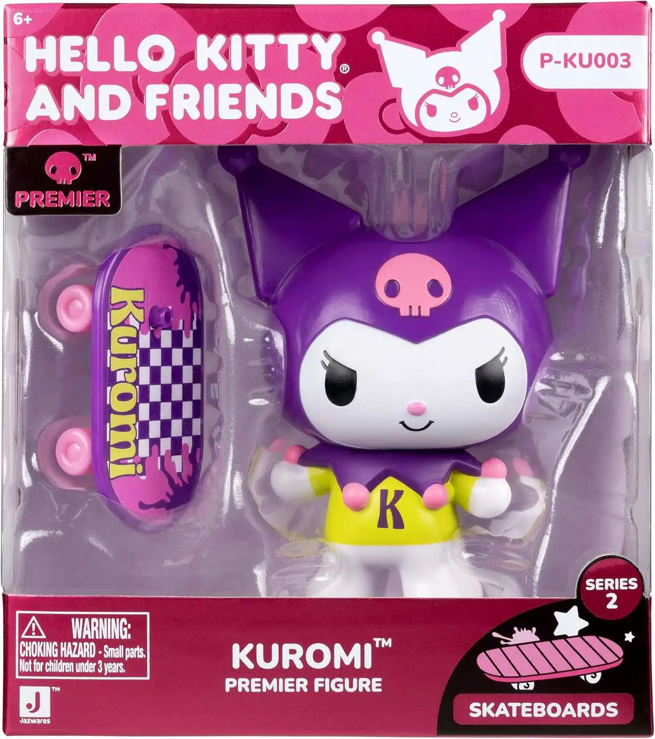 Hello Kitty Friends Premier Series 2 Skateboards Kuromi 4 Figure P