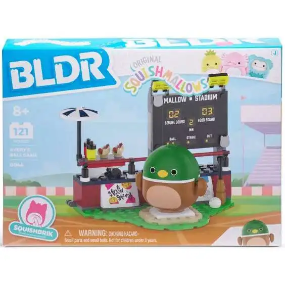 BLDR Squishmallows Squishbrik Avery's Ball Game Building Set #0044