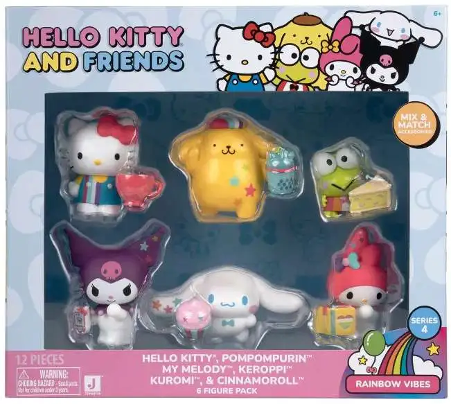 Sanrio Hello Kitty Friends Series 4 Rainbow Vibes Hello Kitty