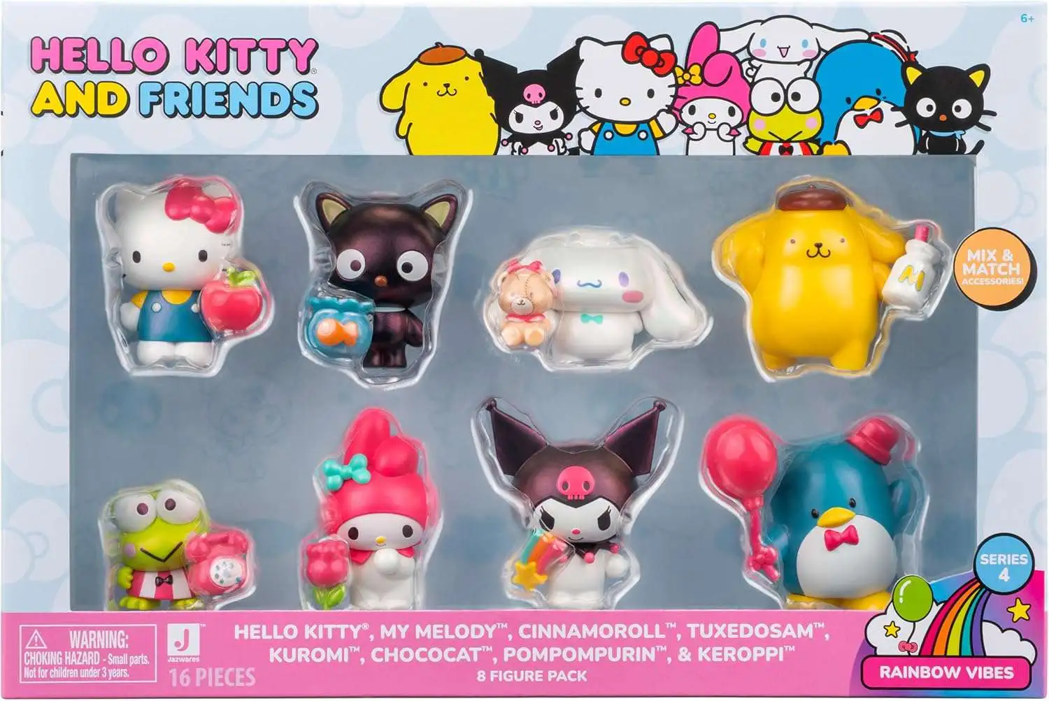 Hello Kitty Friends Premier Series 4 Rainbow Vibes Hello