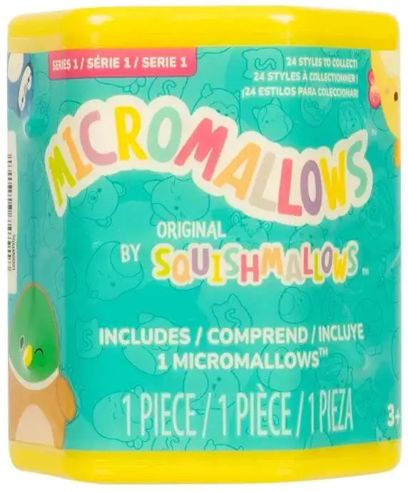 Squishmallows Micromallows 2-Inch Mystery Pack [1 RANDOM Micro Plush]