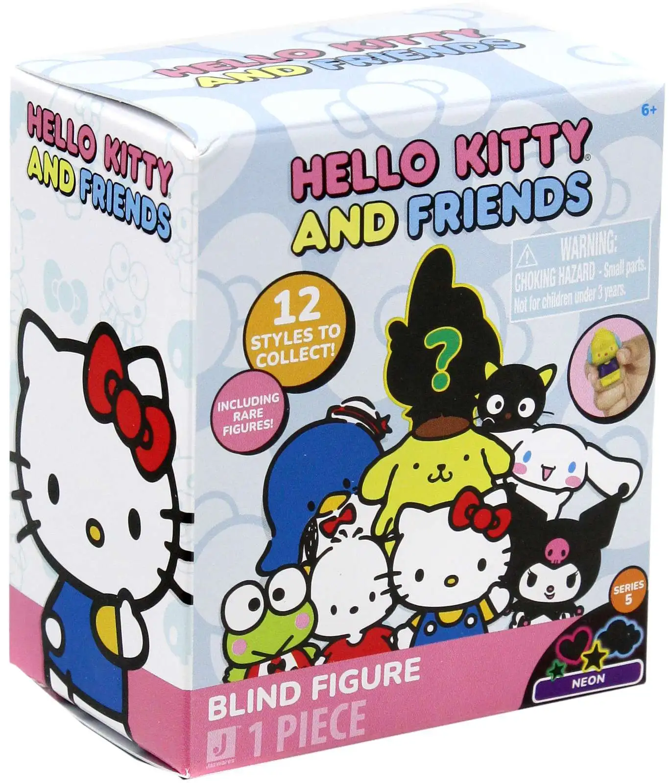 Sanrio Hello Kitty & Friends Series 5 Neon Mini Figure Mystery Pack