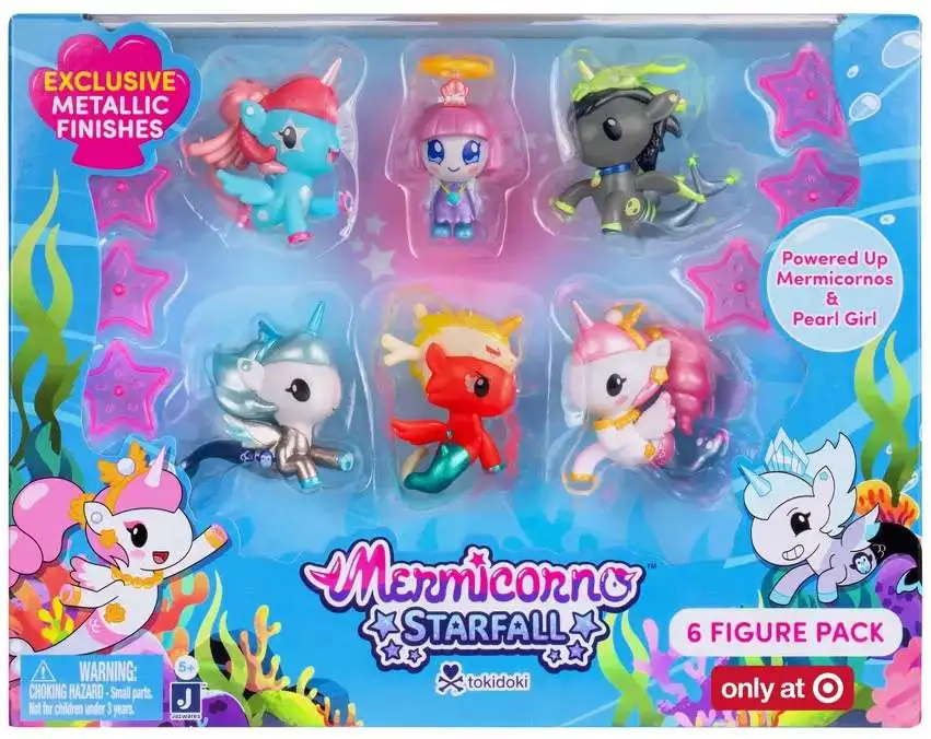 Mermicorno Starfall Exclusive Mini Figure 6-Pack