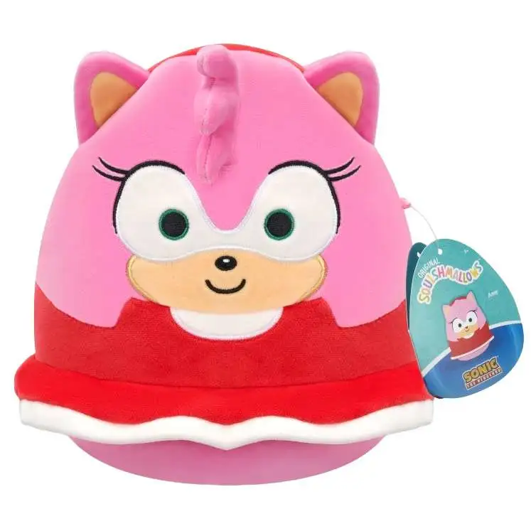 Squishmallows Sonic the Hedgehog Amy 8-Inch Plush