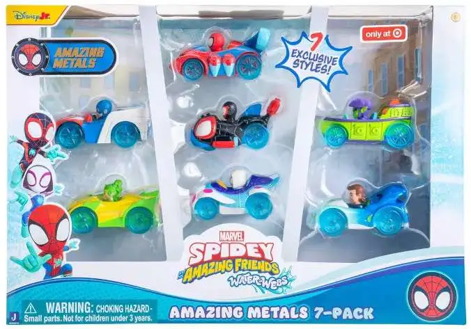 Marvel Spidey His Amazing Friends Water-Webs Amazing Metals