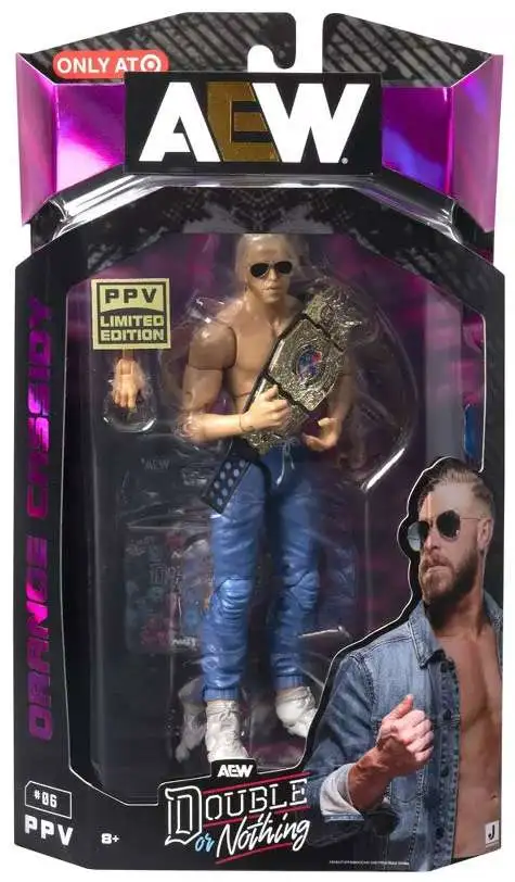 AEW All Elite Wrestling Double or Nothing Orange Cassidy Action Figure [PPV]