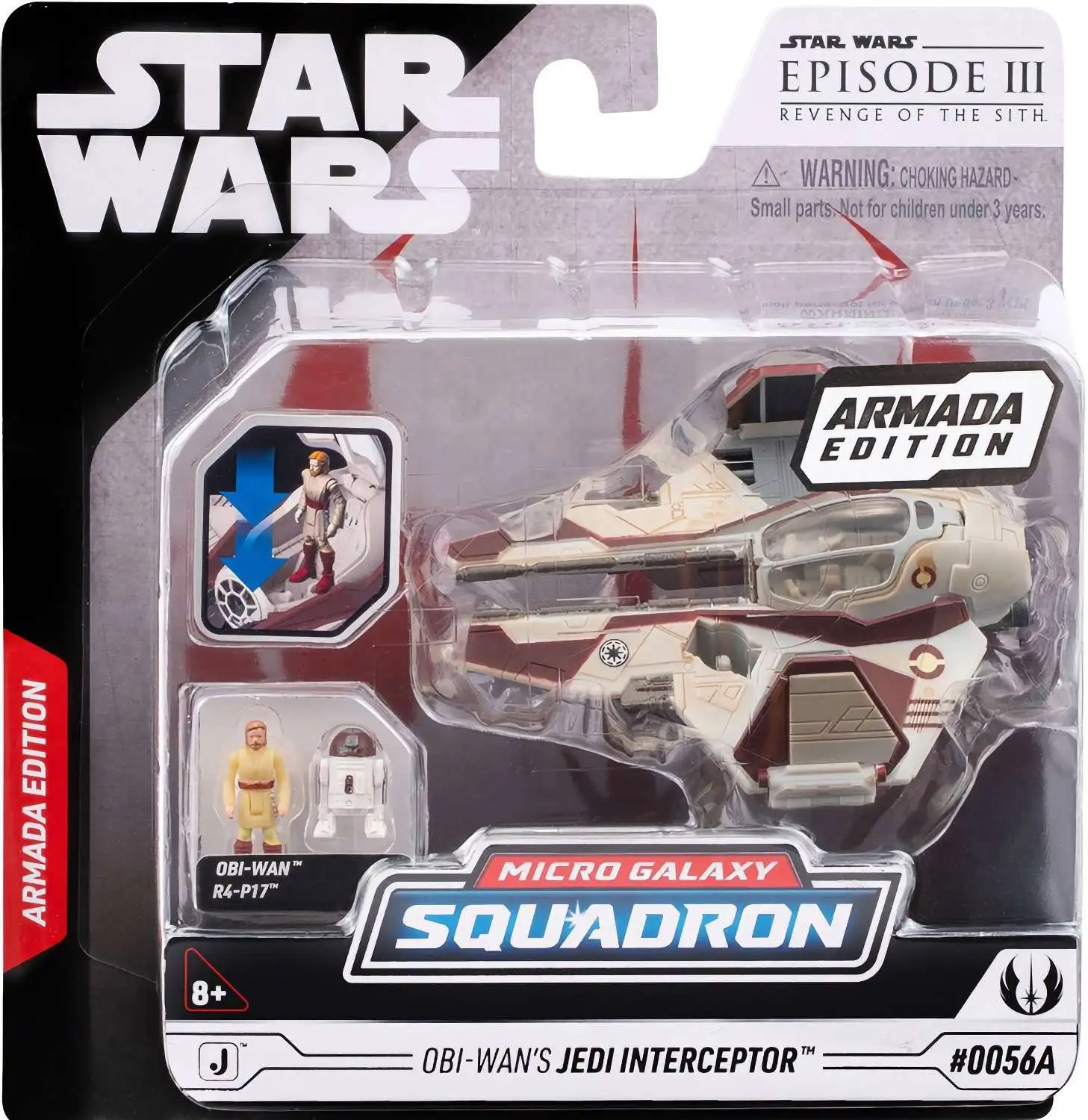 Star Wars Micro Galaxy Squadron Obi-Wan's Jedi Interceptor Vehicle [Armada Edition]