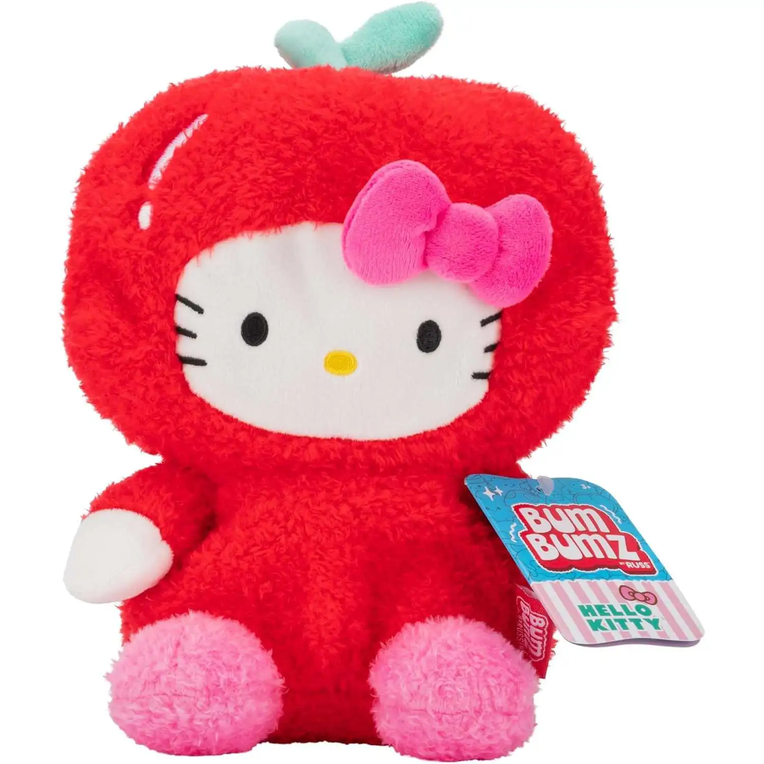 BumBumz Hello Kitty & Friends FruitBumz Apple 4.5-Inch Bean Plush