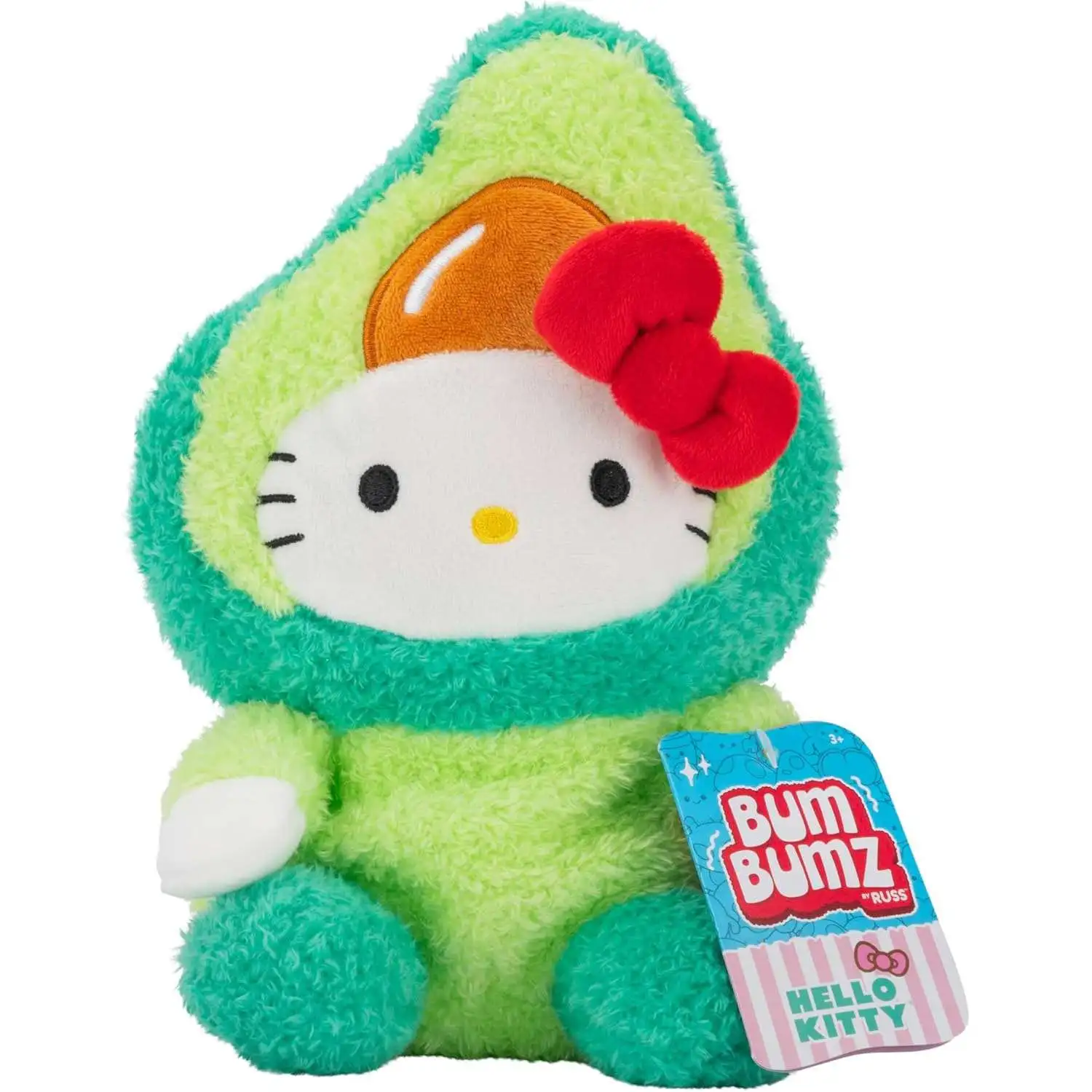 BumBumz Hello Kitty & Friends FruitBumz Avocado 4.5-Inch Bean Plush