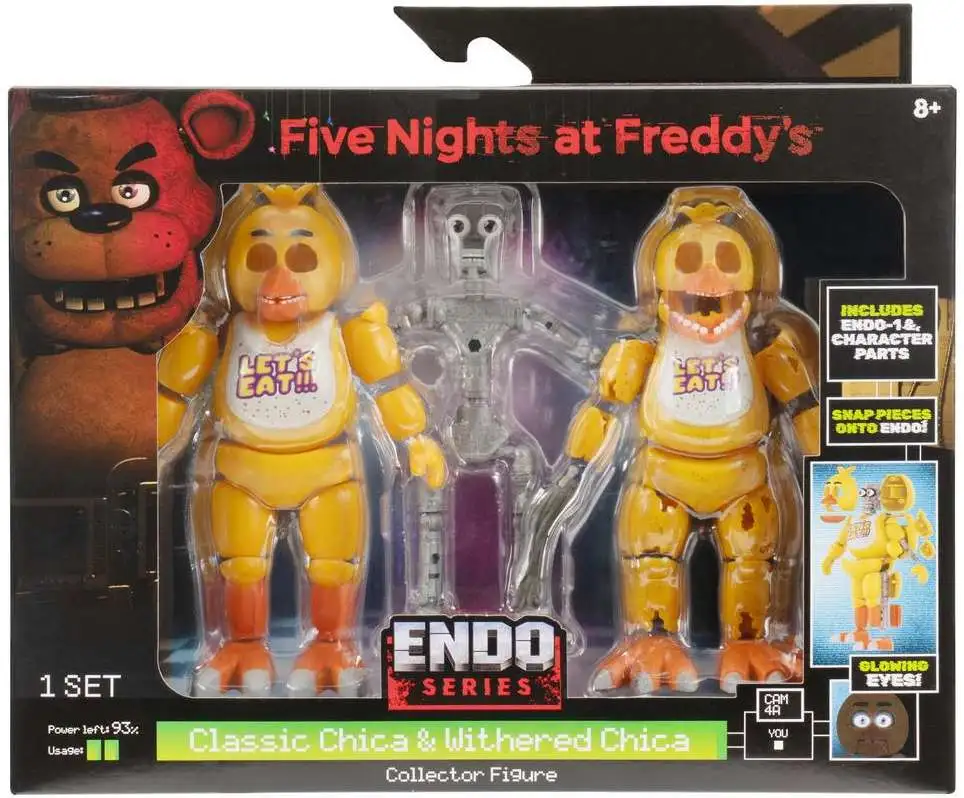 Five Nights at Freddy's Endo Series Classic Chica & Withered Chica Action Figure [Includes Endo-1 & Character Parts]