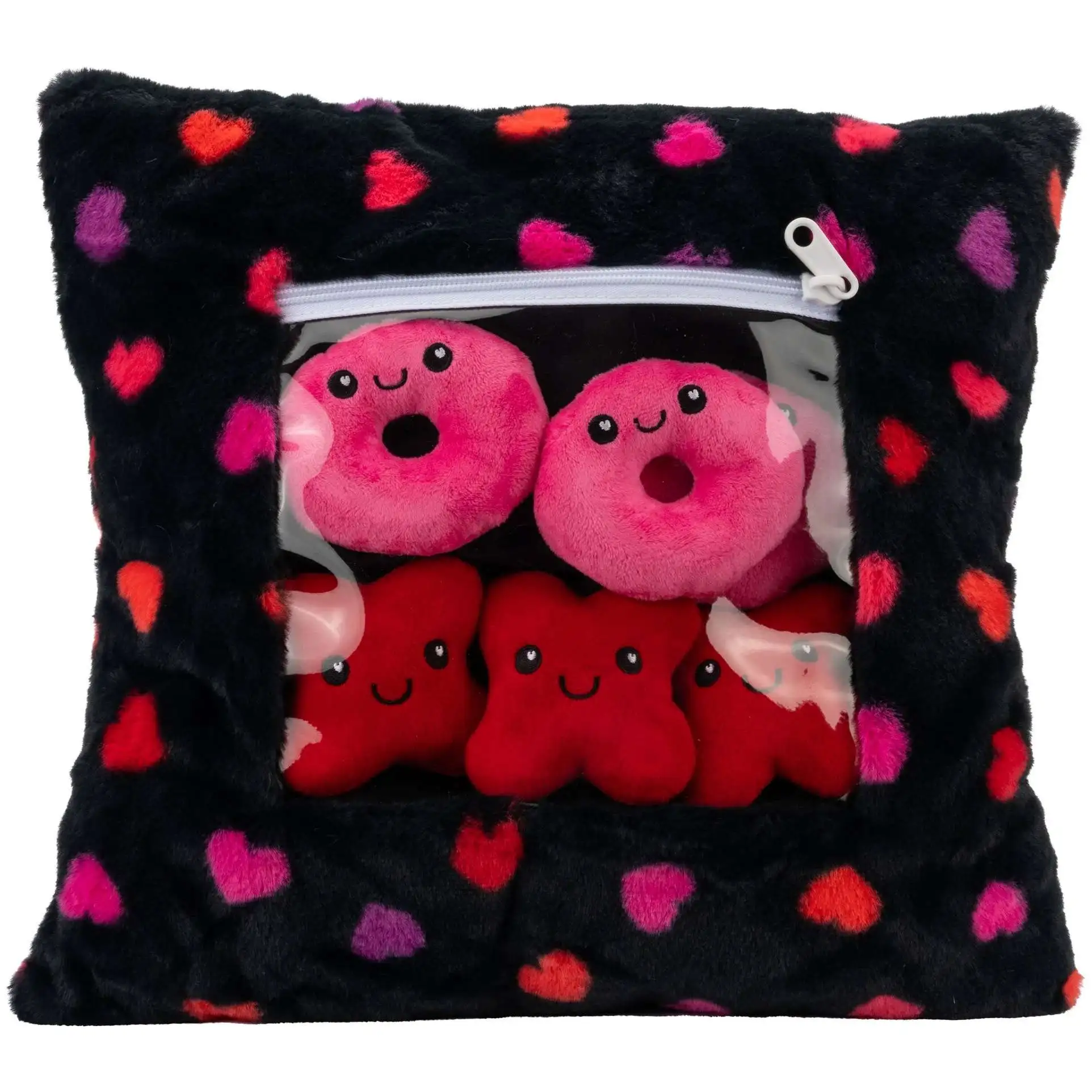 Valentine's Day XOXO Tic Tac Toe 13-Inch Plush Set