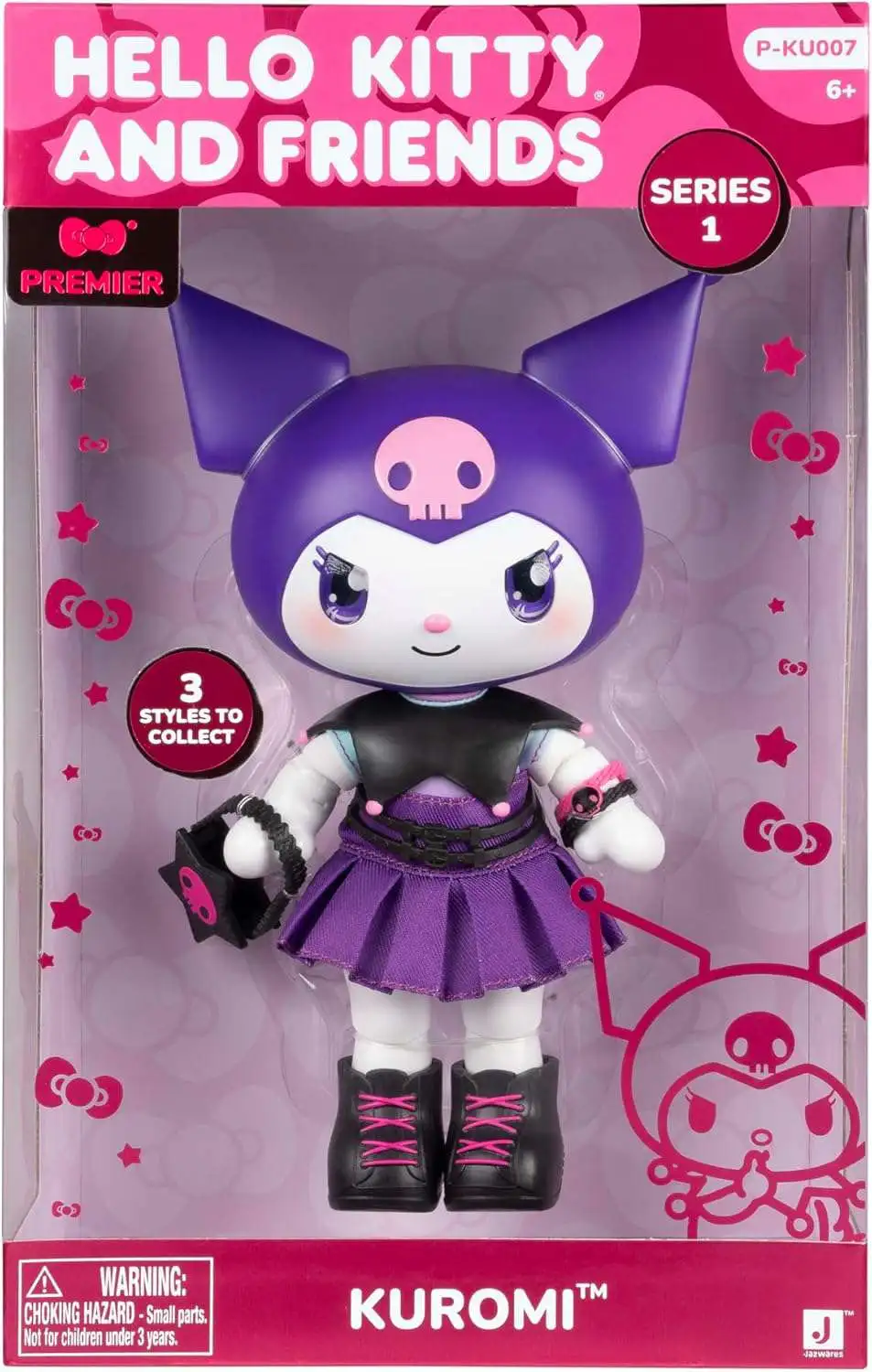 Sanrio Kuromi ドール＆ケースセット Hello Kitty Friends Premier Series 1 Kuromi 8 Doll P-MM007