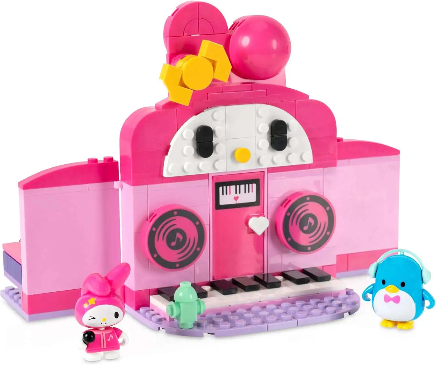BLDR Hello Kitty Friends My Melodys Music Shop Building Set