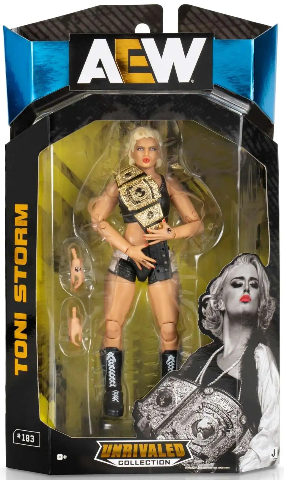 AEW All Elite Wrestling Timeless Toni Storm Action Figure Jazwares