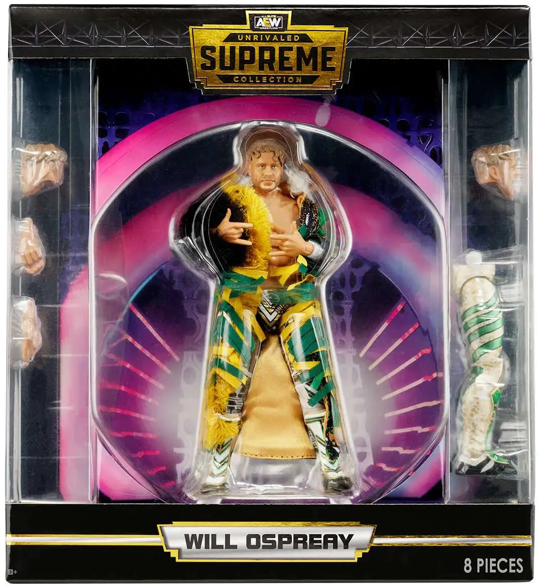 AEW All Elite Wrestling Unrivaled Supreme Collection Will Ospreay Action Figure