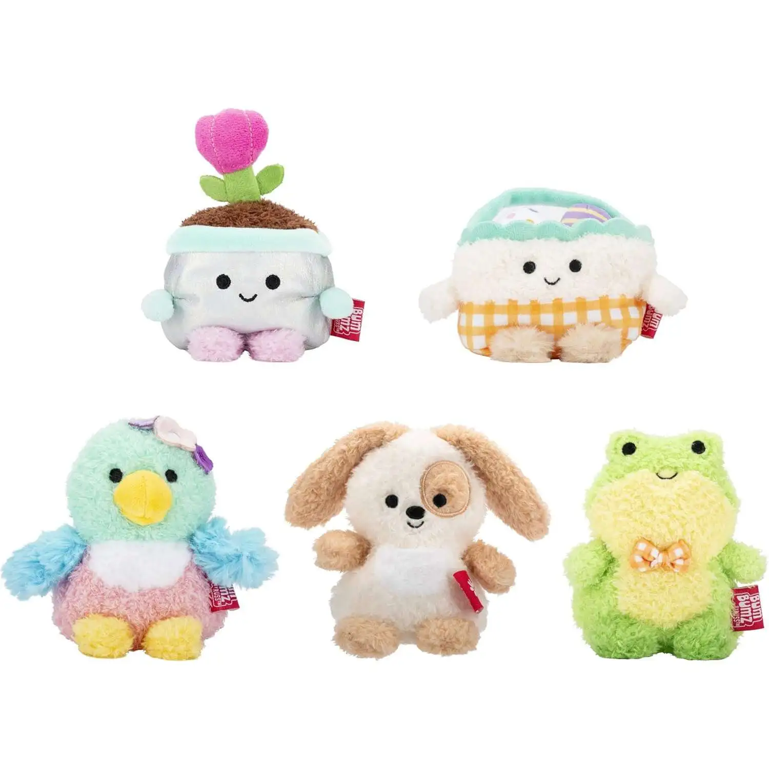 BumBumz Series 2 SpringBumz 4.5-Inch Bean Plush 5-Pack