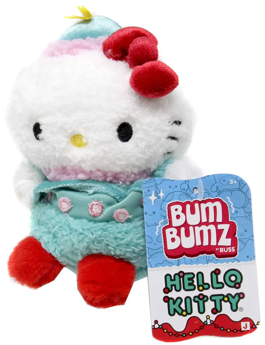 BumBumz Hello Kitty & Friends Hello Kitty Christmas Tree 4.5-Inch Plush