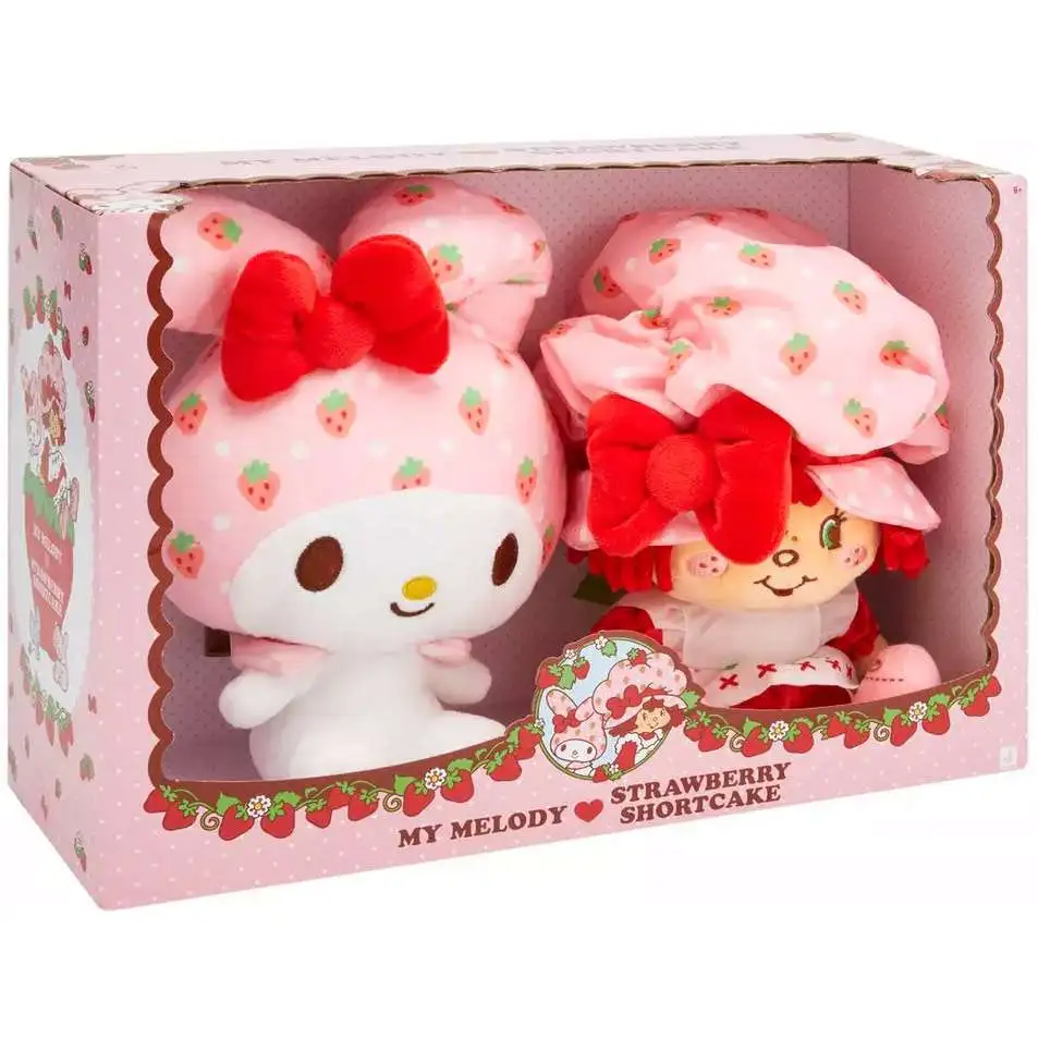 My Melody グッズ Sanrio My Melody Strawberry Shortcake 9 Plush 2-Pack